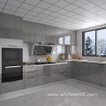 Imported high gloss Laminate kitchen